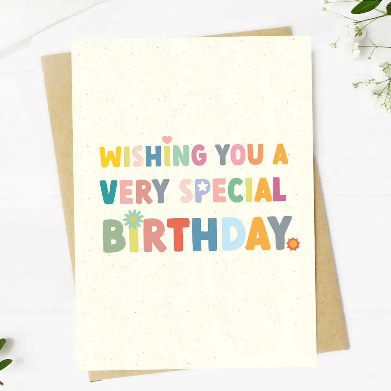 Wishing you a very special birthday - Card