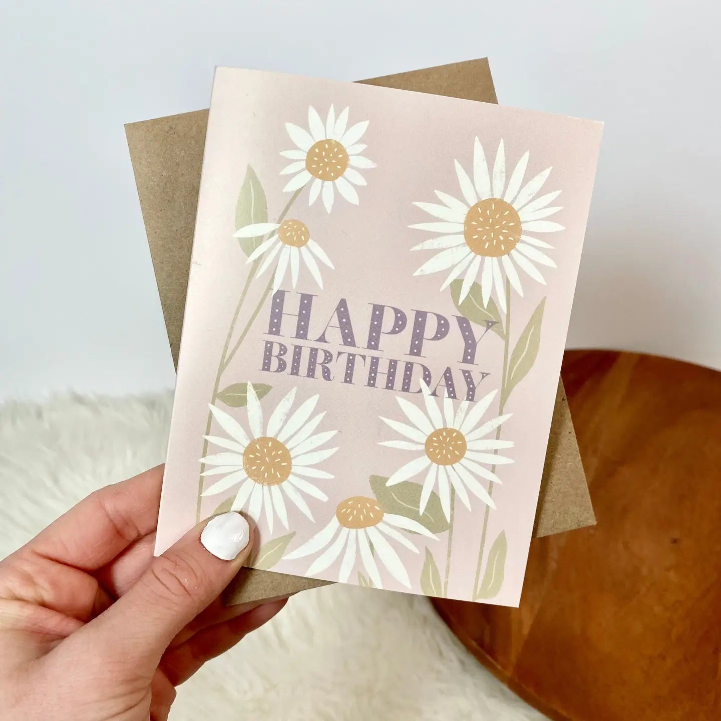 “Happy Birthday – Daisy” - Card